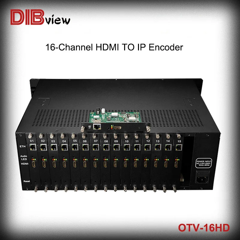 

Dibview 8/12/16 in 1 Rtmps Srt Hdmi To IP IPTV Hotel System Network Live Broadcast H264 H.265 Hevc Streaming Hd Provideo Encoder