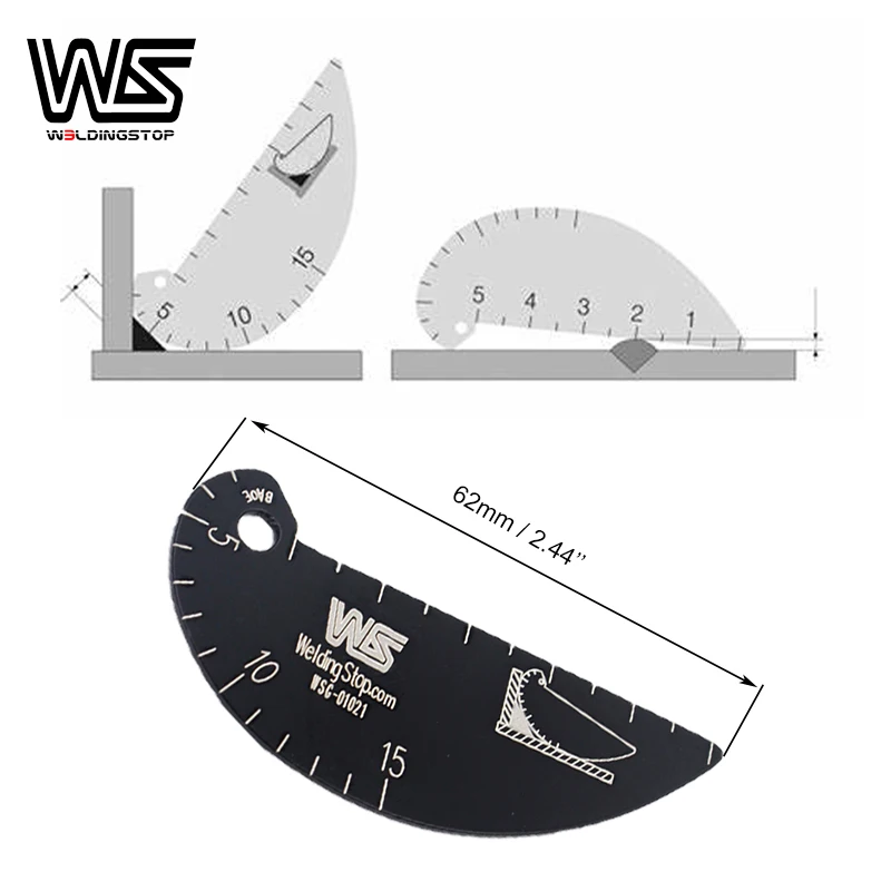 Pocket Welding seam Gauge 1 pc set quick inspection Gage tool collection