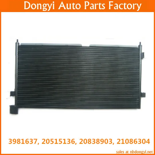 

High quality AC Condenser Radiator For 3981637 20515136 20838903 21086304