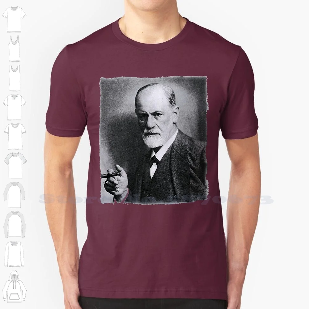 Print T Shirt Mens Summer Freud Sigmund Freud H Men's T Shirt Celebrity Star One In The City