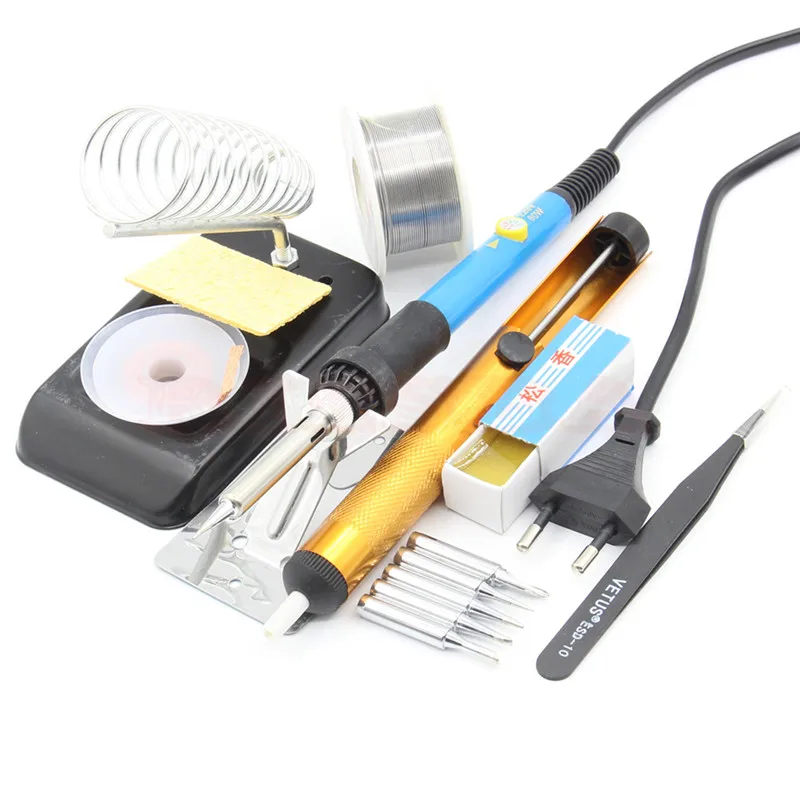 60W Temperature Adjustable Electric Welding Solder Soldering Iron Handle Heat Pencil Tool Wholesale (220V /110V EU US)