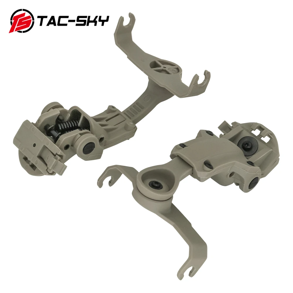 TAC-SKY SORDIN Headset Taktische Helm ARC Track Adapter Outdoor Jagd Schießen Sordin Headset Ersatz Zubehör DE