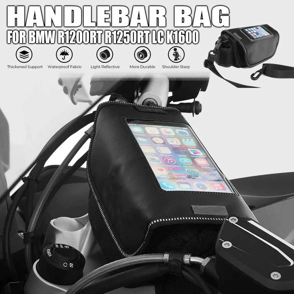 

R 1100 1150 RT/R New Motorcycle Accessories Handlebar Bag Phone Holder Storage Bag For BMW R1100RT/R R1150RT/R R 850 RT R850R