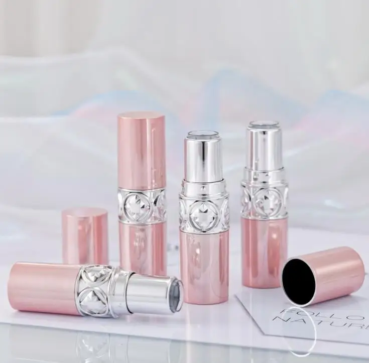 

100pcs DIY Empty Lipstick Lipgloss Tubes Lips Cosmetic Containers Makeup Tools for Traveling SN484