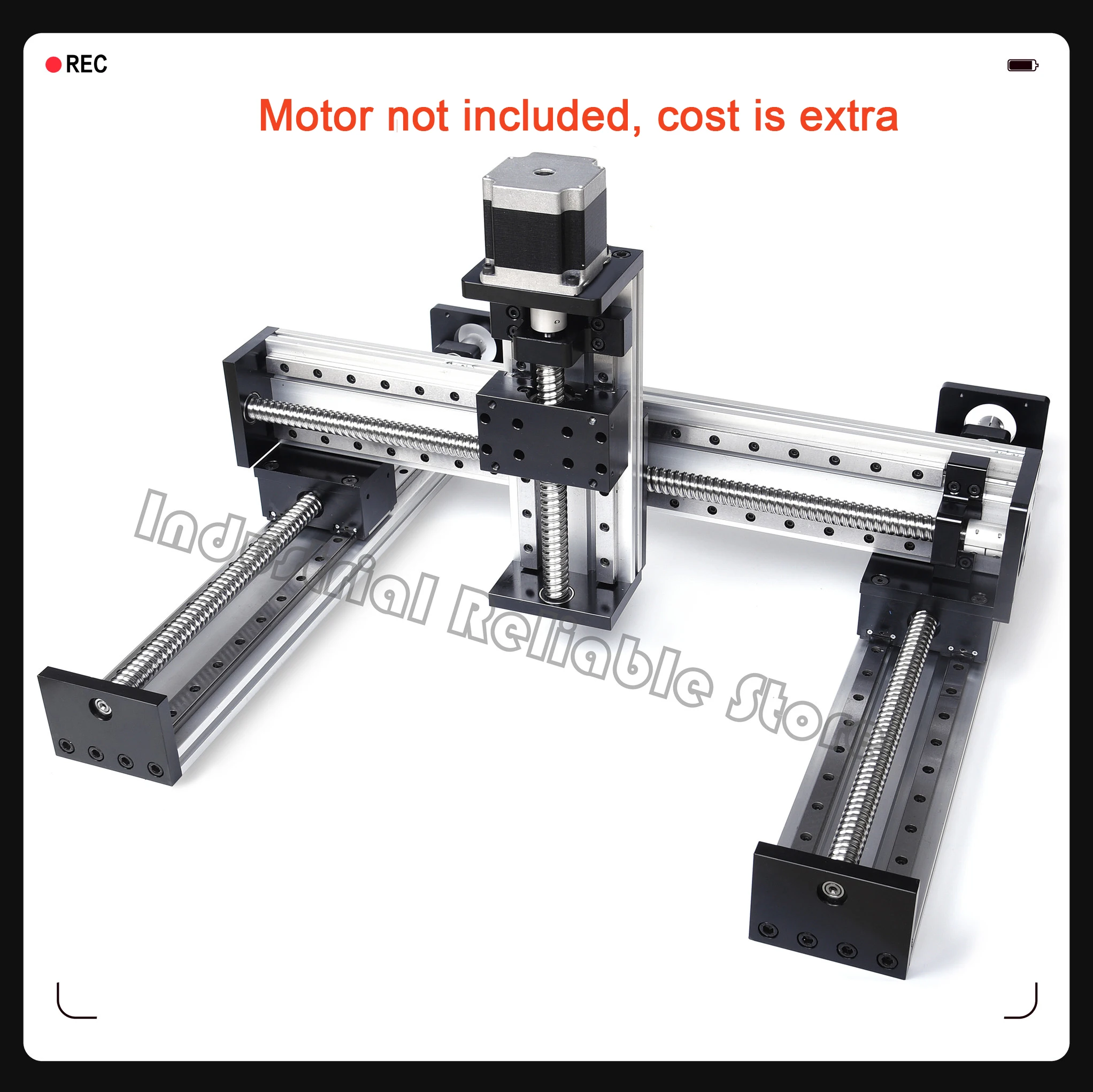 CNC Sliding Table 50- 700mm Effective Stroke CNC Linear Guide Stage Ball Screw Actuator Module for Nema23 3D Printer