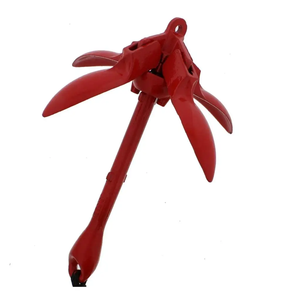 Marine Anchor, Grapnel Anchor Kit for Kayaks, Canoes Paddle Boards (3.3 lbs)