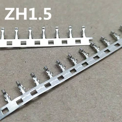 100pcs ZH 1.5mm Female Crimp Reed Pin Connector Terminal 1.5 Pitch ZH1.5