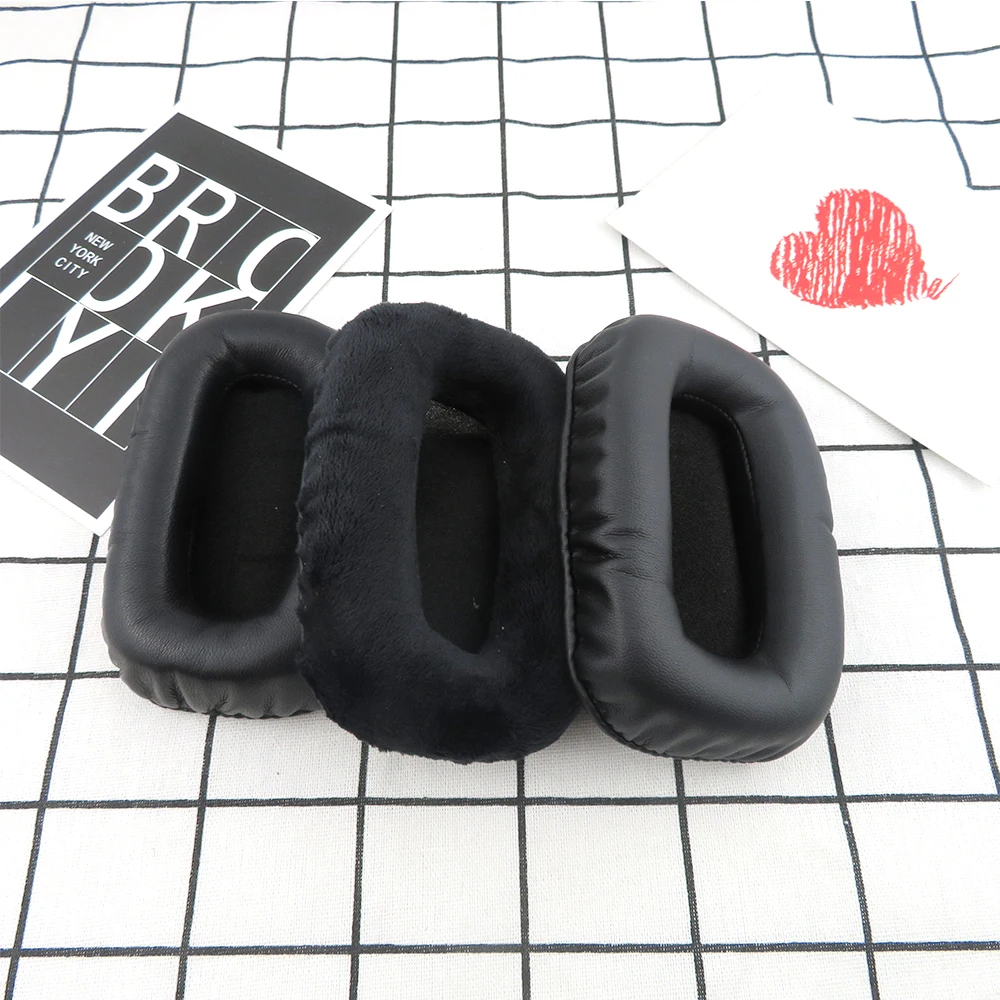 Earpads For Beyerdynamic DT100 DT102 Velvet Sheepskin Headphone Accessaries Replacement Ear Cushions Wrinkled Leather Material