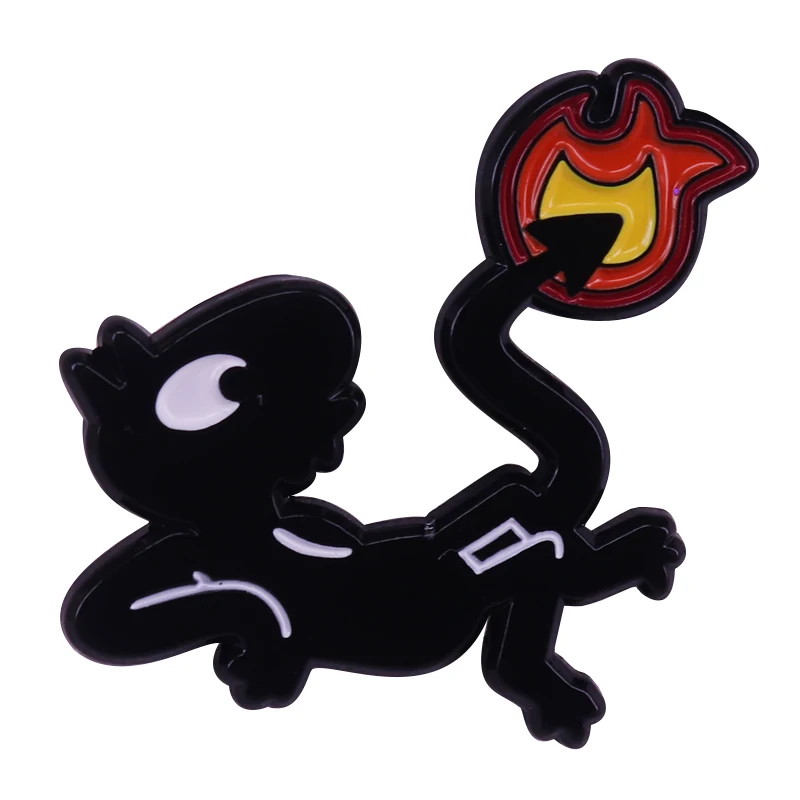 Cartoon pin Nobody wants their own personal demon... unless it's Luci!