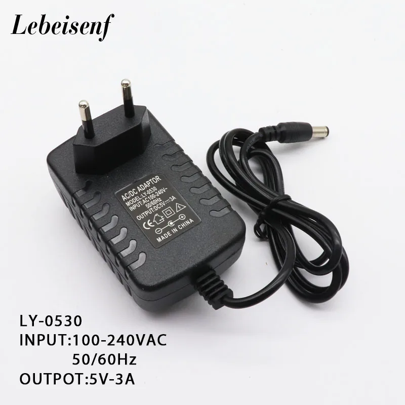 Power Supply Adapter DC5V2A 5V3A  Universal Charger DC5V  Hoverboard Charger AC 220V to 5V suitable for light strip 5V WS2812B