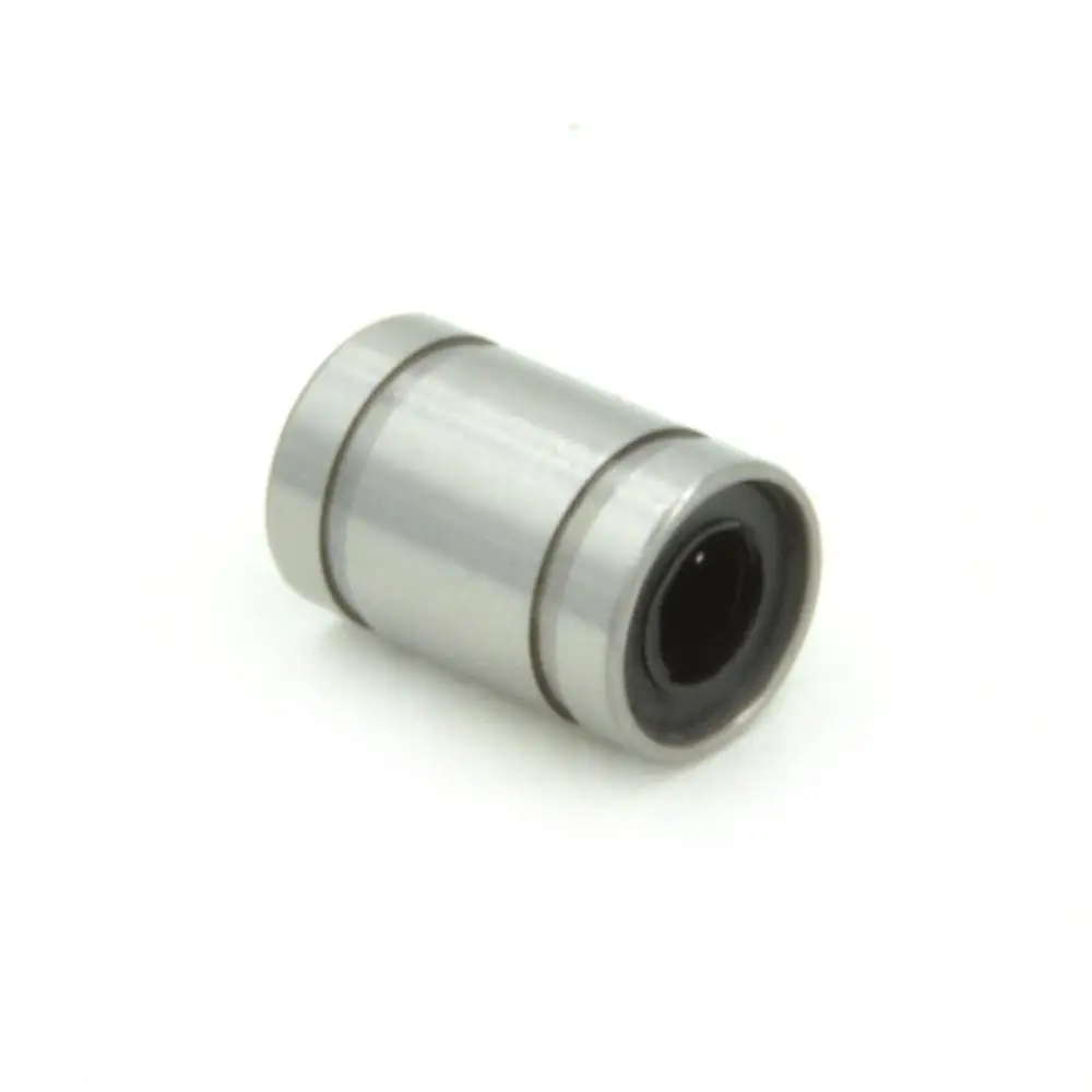 QLM5UU Linear Bearing 4 Ball Circuits 5mm x 10mm x 15mm Material ST14 Frame  Gcr15 Steel Ball Bearing
