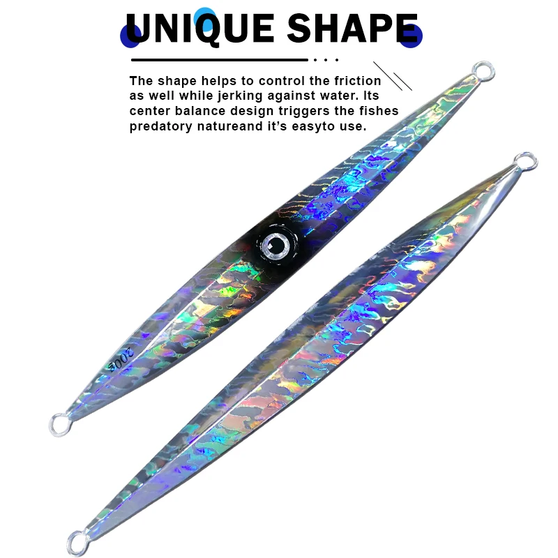 Obsession J15 Metal Jig Hundimiento Lento Agua Salada - imagen 2