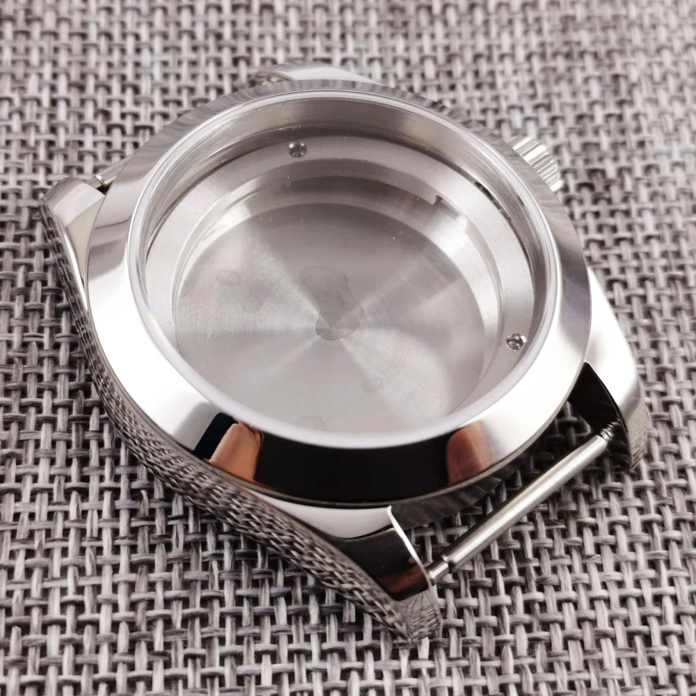 40mm 316L steel hardened automatic Watch Case fit ETA 2836 8215 Movement