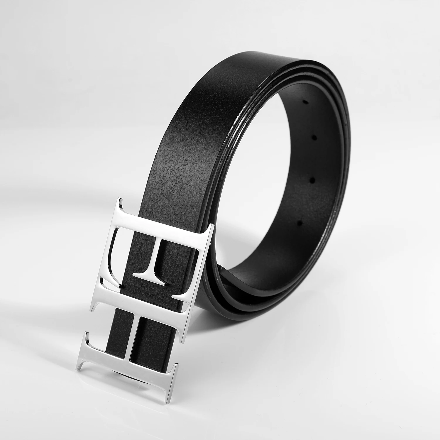 Gepersonaliseerde Aangepaste Naam Letters Riem Unisex Rvs Gesp Bespoke Mode Accessoires Cadeau Voor Vriend