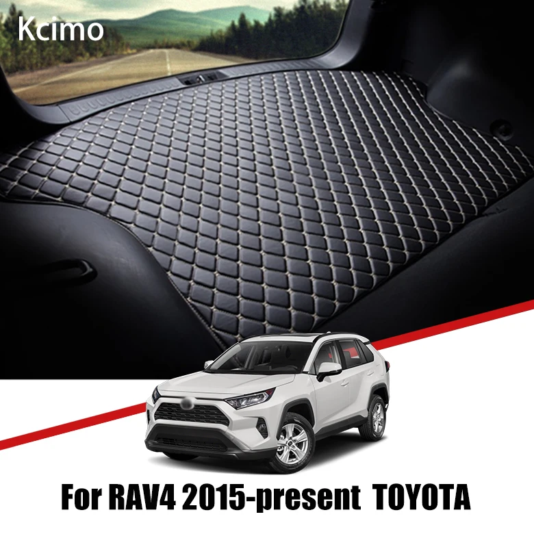 

Leather Car Trunk Mat For Toyota RAV4 2005-present Trunk Boot Mat XA30 40 50 Cargo Tray Slip Rear Cover Pad 2012 Toyota 2019