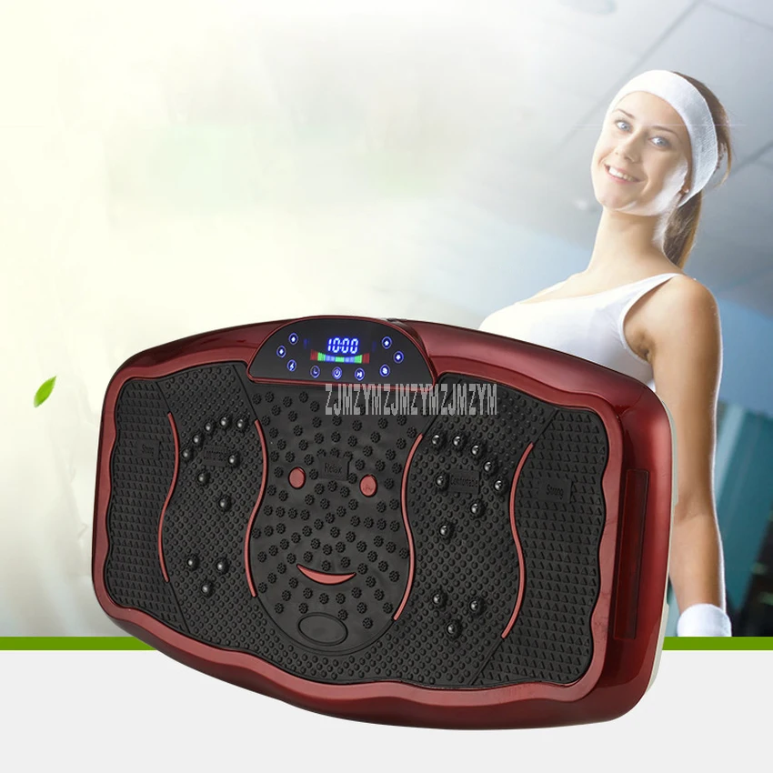 Electric Vibration Fitness Massager Fat Burning Machine Indoor Body Slimming Shaper USB Bluetooth-compatible Play Music