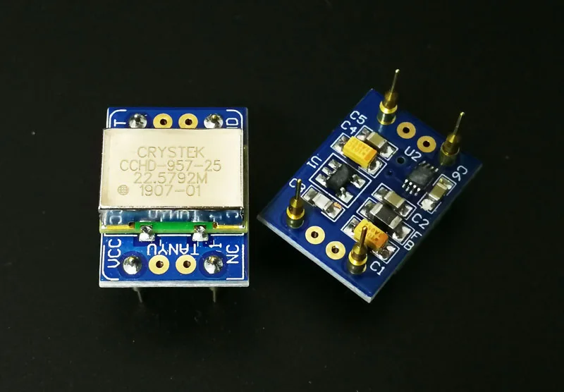 Crystek Cchd-957 Ultra Low Phase Noise Femtosecond Crystal Oscillator Clock Module, Output 11.2896mhz