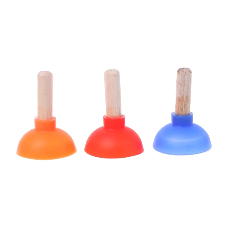 Mini Colorful Toilet Plunger Holder Sucker Stand For Mobile Phone