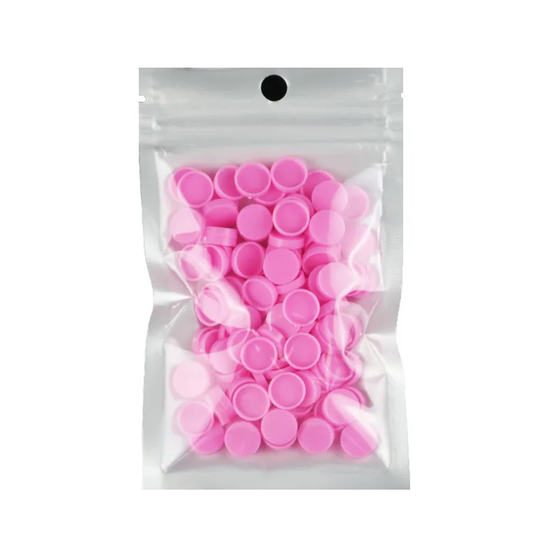 กาวDelayความงามEyelash Graftingเอดส์สำหรับขนตาถ้วย100 Pcsเพื่อขยายใช้เวลากาว