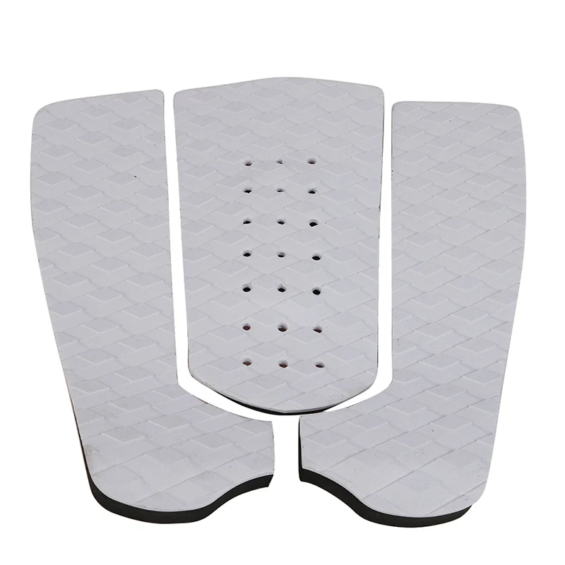 Portable Surfboard Traction Pad Anti-slip Corrosion Resistant Adhesive EVA Grip Surf Deck Tail Pads Mat