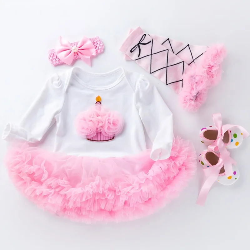 Newborn Dress Girls Costume Fancy Party Princess Cosplay Bebes Babi Dress Children\'s Toddler Kid Birthday Sets Baby Girl Clothes