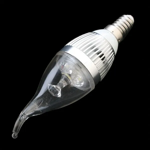 3pcs LED light bulb E14 85-265V White ​Suitable for halls, bars, office or home use ​Safe and efficient Drop shipping