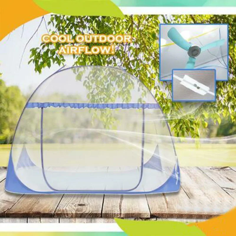 Outdoor Mosquito Net Anti-Mosquito Pops-Up Mesh Tent Foldable Garden Mongolian Yurt Mosquito Mosquito Net For Home Mosquiteras