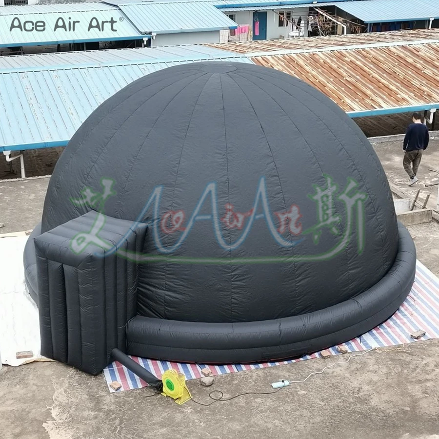 Customized Cheap Inflatable Planetarium Dome Tent Discovery Projection Canopy Tent with Removable Mat for Exhibition /Party