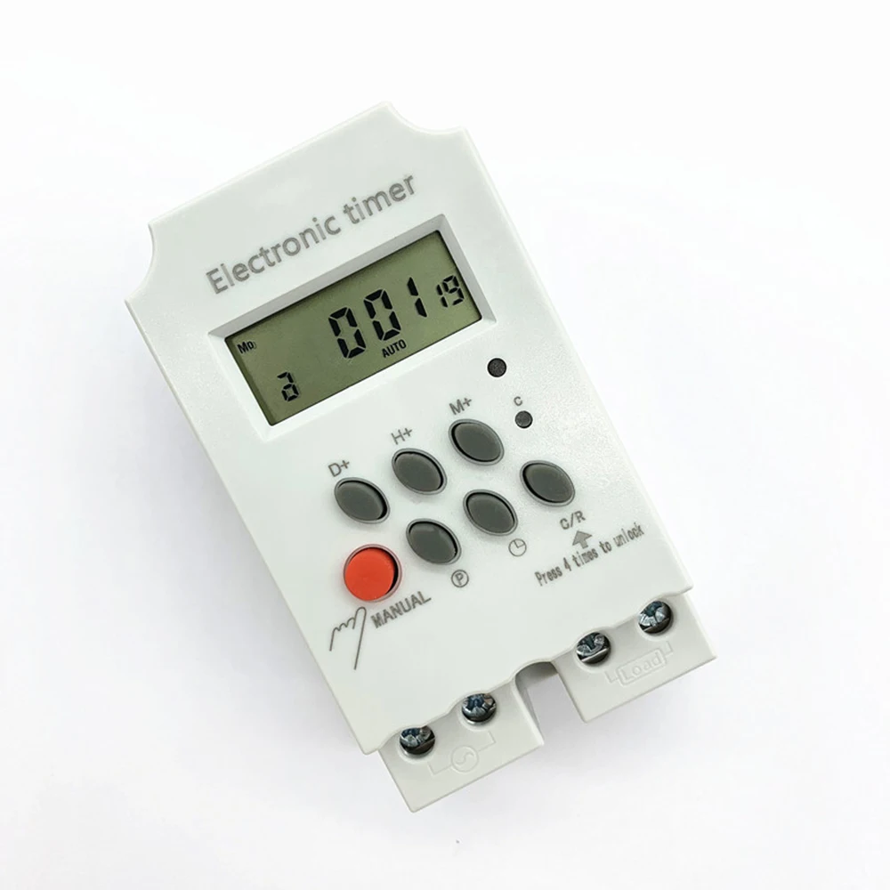 KG316T 220V Timer Switch, KG316T 220V Automatic Digital Timer Switch Microcomputer Time Control Switch Programmable Timer