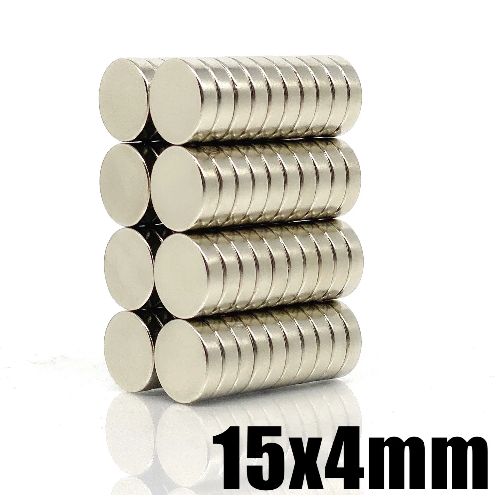 5/10/20/50Pcs 15x4 mm Strong Cylinder Rare Earth Magnet 15mmx4mm Round Neodymium Magnets 15x4mm Mini Small Magnet 15*4