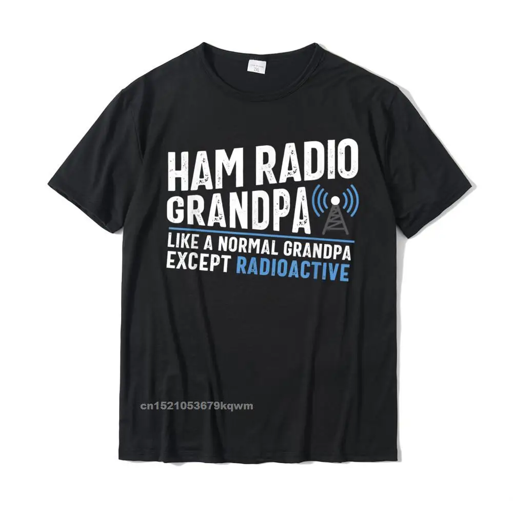 Funny Ham Radio Operator Antenna Amateur Radio Gift For Men T-Shirt Printed On Cotton Men T Shirt Street Designer T Shirt