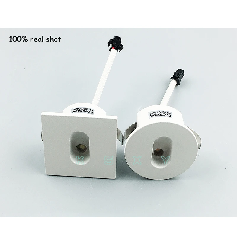 알루미늄 현대 간단한 LED 계단 조명 AC85-265V 1W 3W 벽 마운트 계단 배경 최근 계단 단계 통로 램프