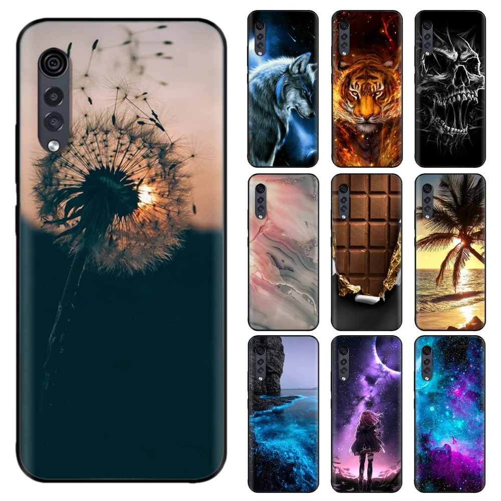 For LG Velvet Case Protective Shell For LG Velvet Silicone Fashion Case for LG Velvet Soft TPU Phone Cover 6.8 inch For LGvelvet