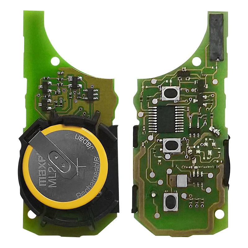 XNRKEY for Land Rover Range Rover Sport LR3 Discovery 3 Buttons Remote Flip Car Key PCF7941Chip 433Mhz With Yellow Battery