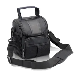 FOSOTO DSLR Camera Bag, caso impermeável, bolsa de ombro para Canon EOS 4000D 2000D 750D M2 Nikon P600 D3300 Sony RX10M3 Olympus EM10