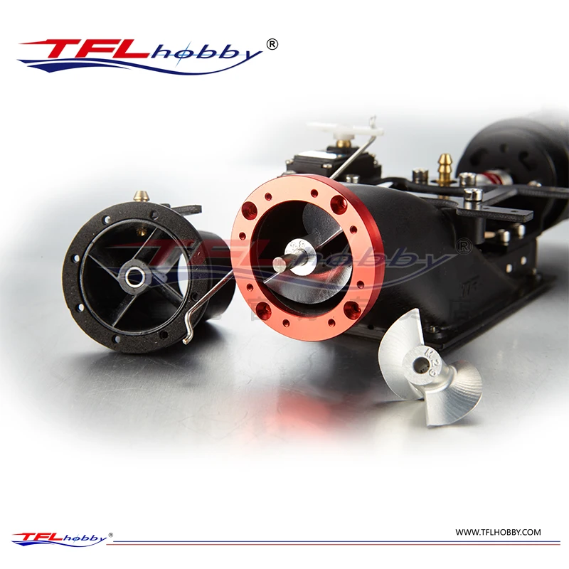 High performance jet thruster for RC boat