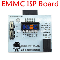 Original Customized EMMC ISP Board for RT809H Programmer EMMC Adapter DC 5-15V Fast Reading Writing Speed Smart Calculator Chip