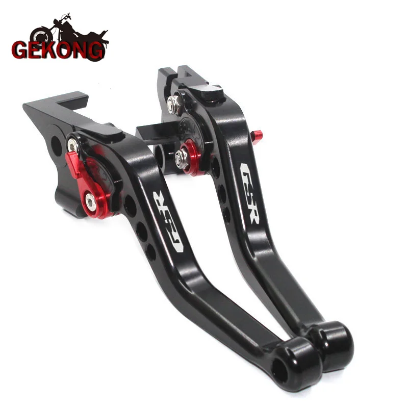 For SUZUKI GSR 750 2011-2018 GSR 600 2006-2011 GSR 400 2008-2012 Motorcycle Accessories CNC Short Brake Clutch Levers LOGO GSR