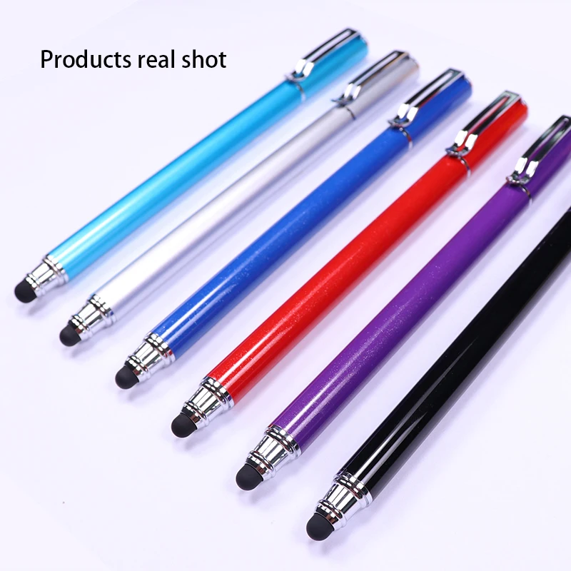 Wenku 2 In1 Rubber Tip Touch Capacitieve Scherm Mobiele Telefoon Stylus Pen Fabriek Groothandel Te Koop