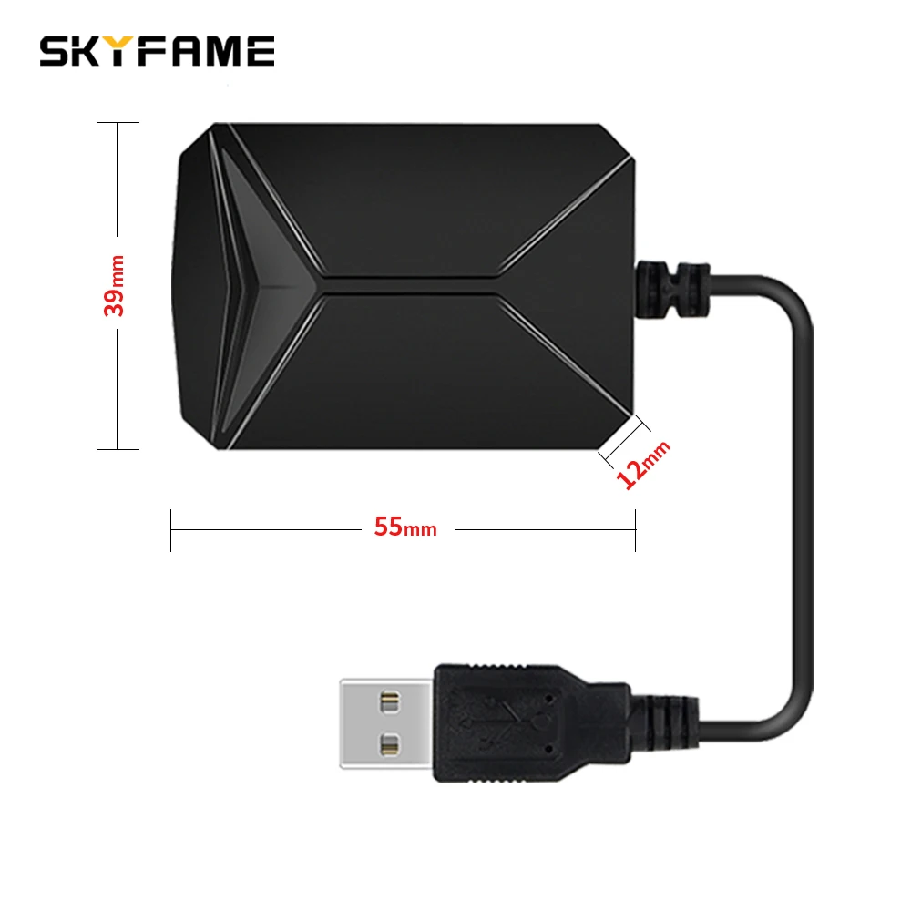 SKYFAME أندرويد TPMS للسيارة أندرويد Big Scerren نظام مراقبة ضغط الإطارات الاحتياطية الإطارات الداخلية الاستشعار الخارجي USB TMPS