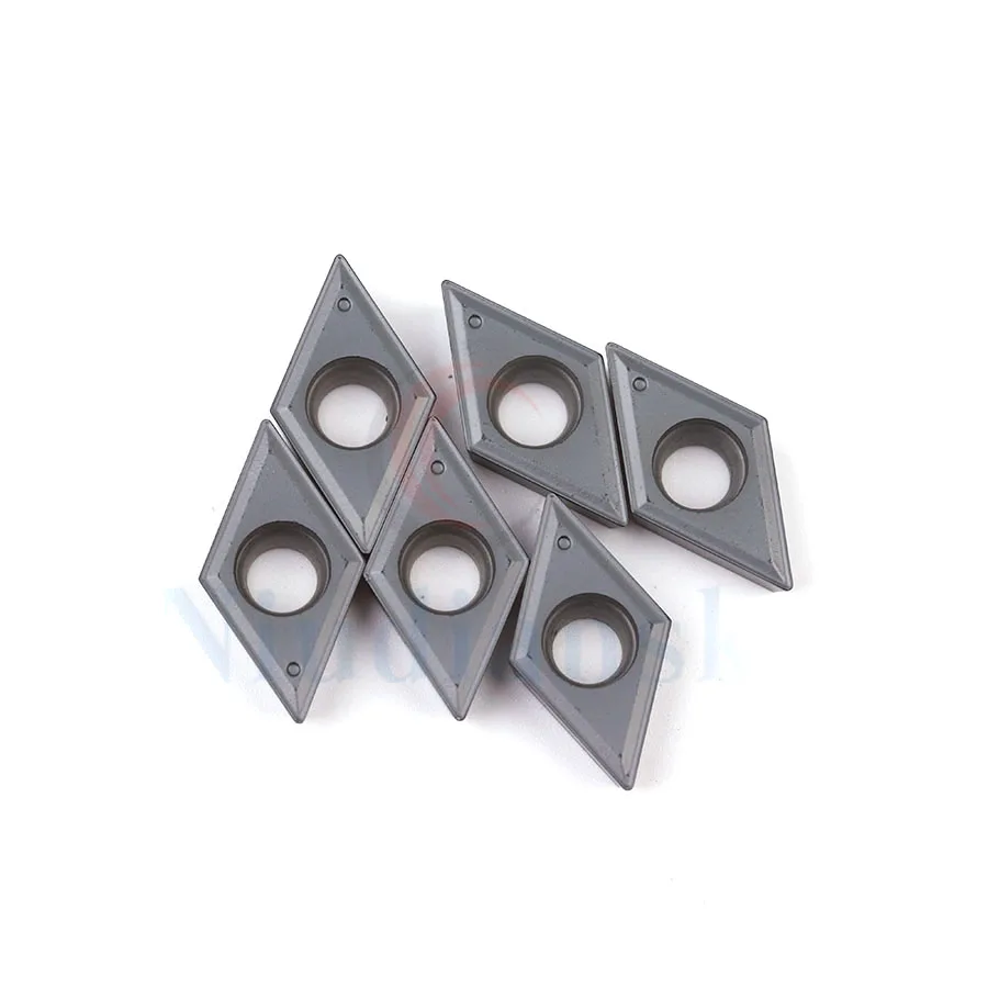 DCMT11T304 NN LT10 DCMT11T308 NN LT10 كربيد إدراج الداخلية تحول أداة مخرطة معدنية أدوات التصنيع باستخدام الحاسب الآلي أداة سبائك الصلب تحول إدراج