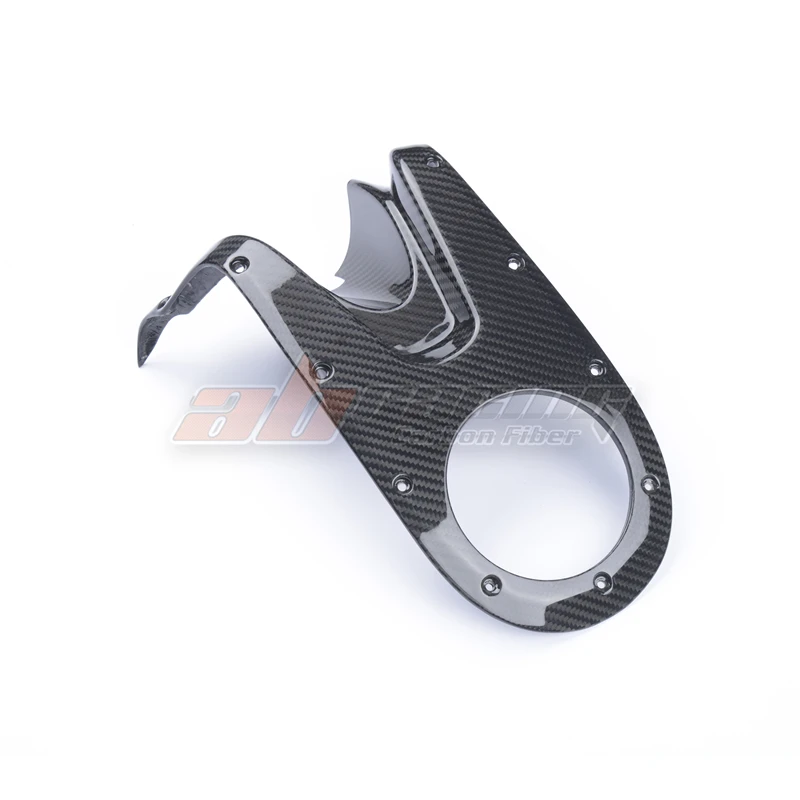 Gas Tank Key Ignition Cover Guard Trim Fairing Cowl For Ducati Monster 696 795 796  Full Carbon Fiber 100%