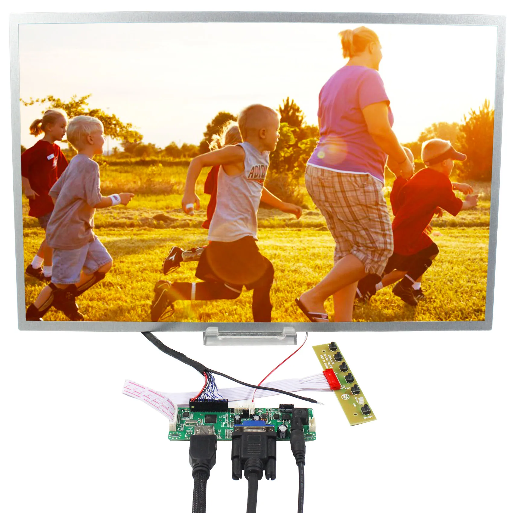 VGA H DMI LCD Controller Board 19Inch M190PW08 M190CGE-L20 1440X900 Layar LCD