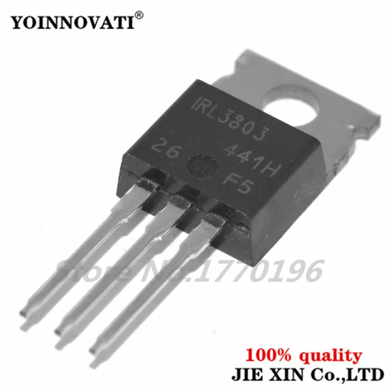 

50pcs/lot IRL3803PBF IRL3803 3803 MOSFET N-CH 30V 140A TO-220AB best quality.