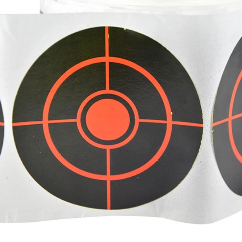 Airsoft Shooting Target Adhesive Shoot Targets Splatter Reactive Stickers For Archery Bow Hunting Shooting Sport Training