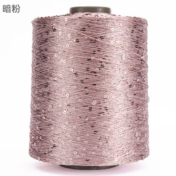 500G Glitter FancyYarn Sequin Hand Crochet Thread Knitting Clothes Needleworkyarn With Sequins Knitting Yarn Needlework Sequins
