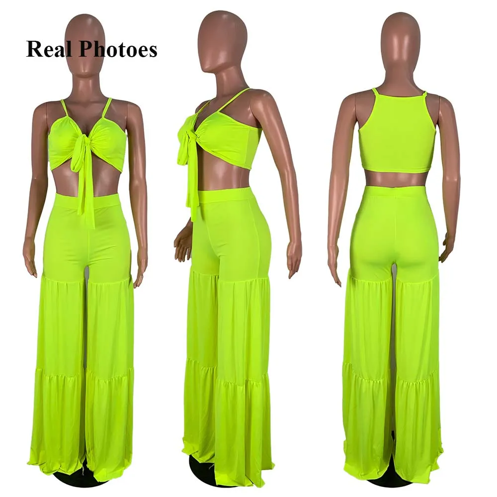 SALE 2 Piece Pants Sets Women Two Piece Set Top and Pants Clothing Matching Sets Tracksuit Outfits 0568 Multi-Color Choices