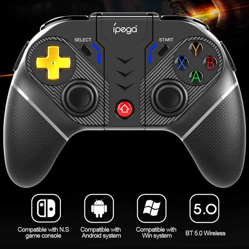 Ipega PG-9218 Gamepad Bluetooth 5.0&2.4G Game Controller Wireless Joystick for Android iOS Mobile phone Nintendo Switch PS3