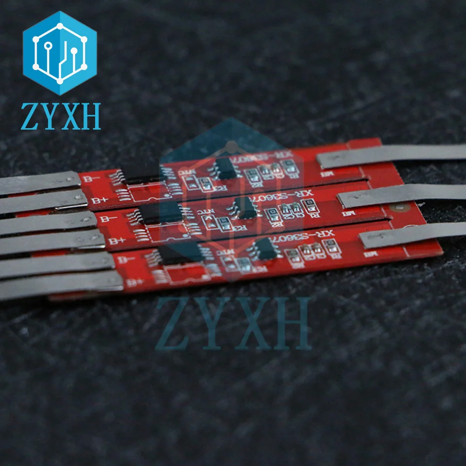 10 قطعة 2S BMS 3A 7.4 فولت 18650 ليثيوم شاحن بطارية لوح حماية مع النيكل قطاع لحام ل أدوات كهربائية/قوة البنك