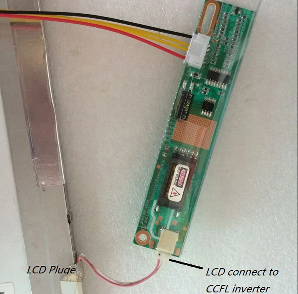 Kit para LTN141XB-L04/L02/L03/L01/L06 1 lámparas LVDS señal DVI VGA Placa de controlador 1024X768 14,1 "Panel monitor screen